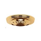 Satco 90-1927 Brass Ribbed Canopy Kit And Matching Hardware