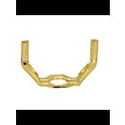 Satco 90-2093 Brass Plated Light Duty Saddle