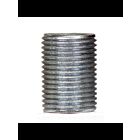 Satco 90-2130 Zinc Plated 3/8 IP Steel Nipple