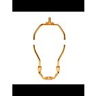 Satco 90-224 Polished Brass Light Duty Harp