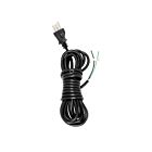 Satco 90-2243 Black 15' heavy Duty Cord Set
