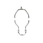 Satco 90-2258 Polished Nickel Heavy Duty Harp