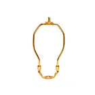 Satco 90-2376 Polished Brass Light Duty Harp