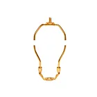 Satco 90-2520 Polished Brass Heavy Duty Harp