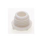 Satco 90-325 White 1/4 Male Plastic Bushing