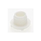 Satco 90-327 White 1/8 Male Plastic Bushing