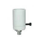 Satco 90-428 Porcelain 3-Way Turn Knob Mogul Socket with Hickey