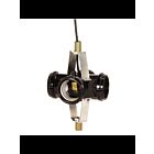 Satco 90-464 Black Phenolic 4-Light Cluster Socket