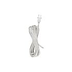 Satco 90-491 White 15' Cord Set