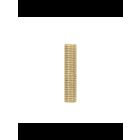Satco 90-5040 Yellow Zinc Plated 1/8 IP Steel Nipple