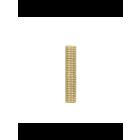 Satco 90-5048 Yellow Zinc Plated 1/8 IP Steel Nipple
