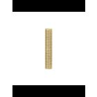 Satco 90-5056 Yellow Zinc Plated 1/8 IP Steel Nipple