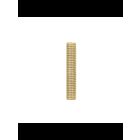 Satco 90-5064 Yellow Zinc Plated 1/8 IP Steel Nipple