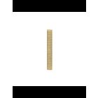 Satco 90-5088 Yellow Zinc Plated 1/8 IP Steel Nipple