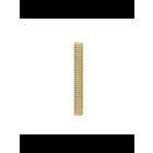 Satco 90-5096 Yellow Zinc Plated 1/8 IP Steel Nipple