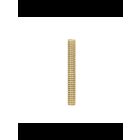 Satco 90-5104 Yellow Zinc Plated 1/8 IP Steel Nipple