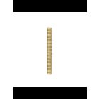 Satco 90-5116 Yellow Zinc Plated 1/8 IP Steel Nipple
