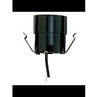 Satco 90-541 Black Snap-In Socket