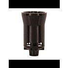 Satco 90-548 Black Pressure Fit Candelabra Base Socket