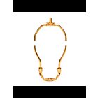 Satco 90-556 Polished Brass Heavy Duty Harp