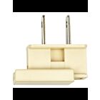 Satco 90-696 Ivory Slide Plug