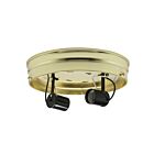Satco 90-876 Two Light Ceiling Pan