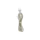 Satco 90-967 Clear Silver 8' Cord Set