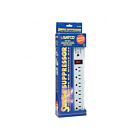 Satco 91-221 4' Cord 6 Outlet Superior Surge Strip