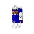 Satco 93-5045 White 6 Foot White Extension Cord