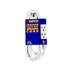Satco 93-5047 White 9 Foot White Extension Cord