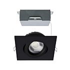 satco S11622R1 12W Black LED Downlight CCT Selectable