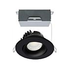 satco S11625R1 12W Black LED Downlight CCT Selectable