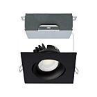 satco S11628R1 12W Black LED Downlight CCT Selectable