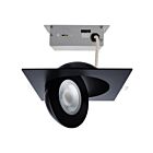 satco S11863 15W Black LED Downlight CCT Selectable