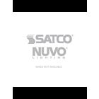 Satco S70-066 Plain Canopy Kit