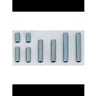 Satco S70-150 Brass 8 Assorted 1/8 IPS Threaded Nipples