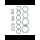 Satco S70-152 16 Assorted Steel Locknut
