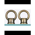 Satco S70-256 Brass 2 Female Loops