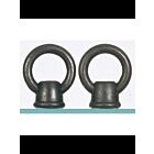 Satco S70-257 Antique Brass 2 Female Loops