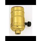 Satco S70-412 Brite Gilt Standard 3-Way Socket