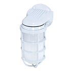 Satco SF76-615 150W White Vapor Proof Wall Mount
