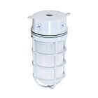 Satco SF76-616 100W White Vapor Proof Ceiling Mount