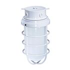 Satco SF76-618 200W White Vapor Proof Ceiling Mount