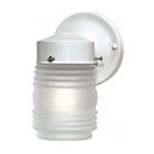 Nuvo Lighting SF76-702 1-Light 60W Gloss White Outdoor Wall Lantern