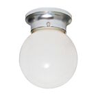 Nuvo Lighting SF77-110 1-Light 60W Polished Brass Ceiling Ball Flush Mount