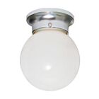 Nuvo Lighting SF77-111 1-Light 60W Polished Chrome Ceiling Ball Flush Mount