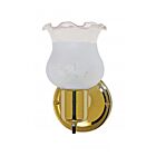 Nuvo Lighting SF77-120B 1-Light 60W Polished Brass Vanity