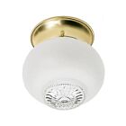Nuvo Lighting SF77-122 1-Light 60W Polished Brass Ceiling Ball Flush Mount