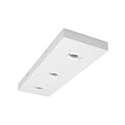Satco TP254 White Triple Monopoint Adapter