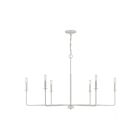 Savoy House Essentials Salerno 1-2221-6-109 6-Lights 360W Polished Nickel Chandelier